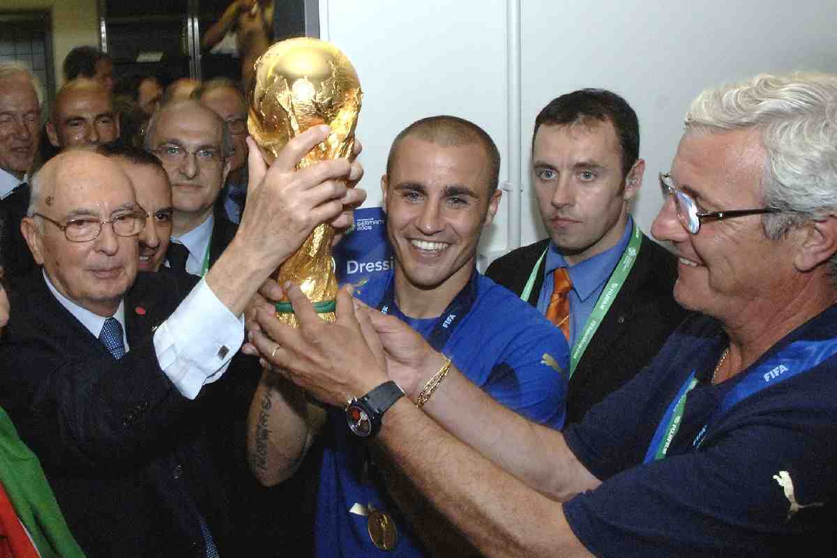 Giorgio Napolitano Mondiali 2006