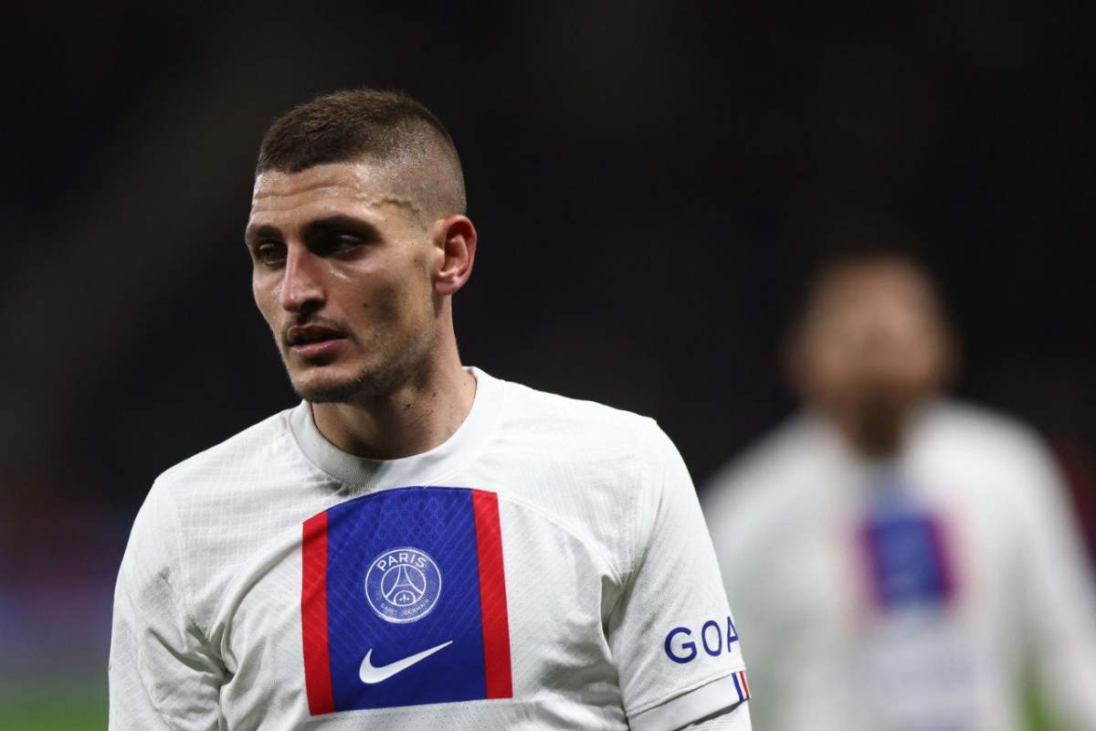 Marco Verratti al PSG durante una partita