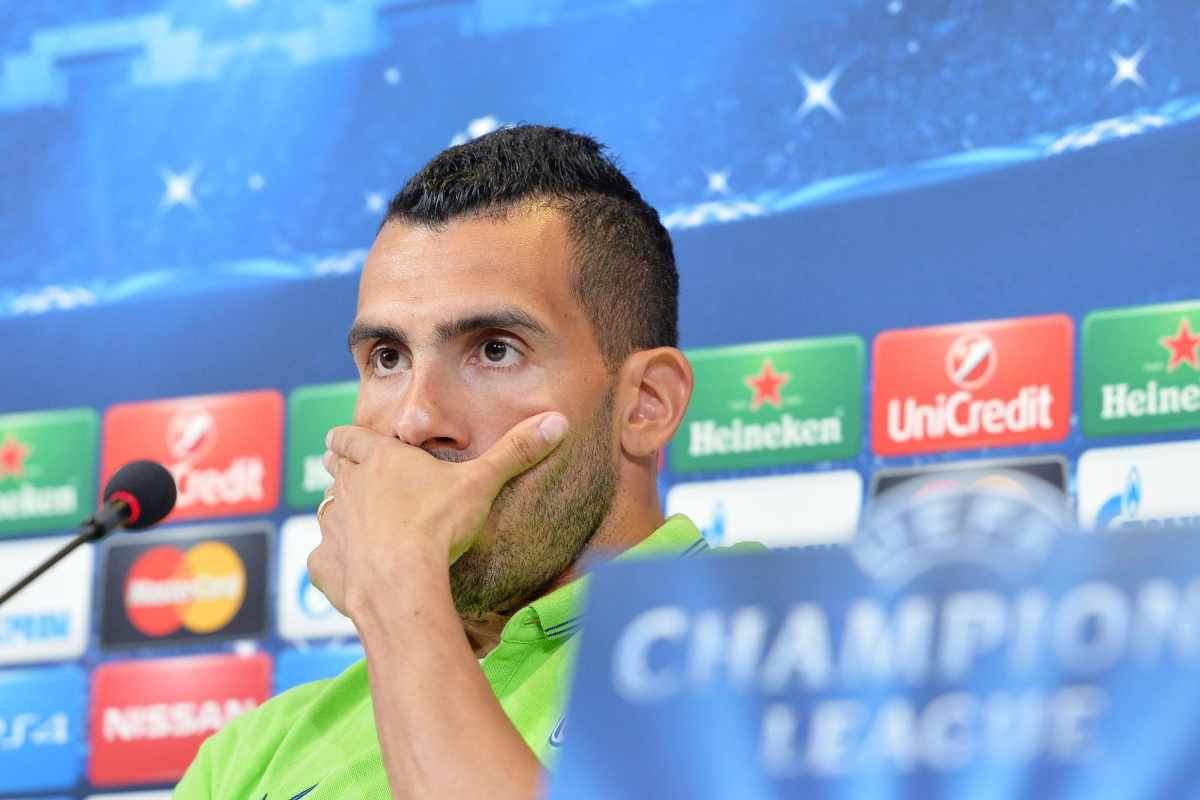 Brutto incidente per Tevez: tanta paura