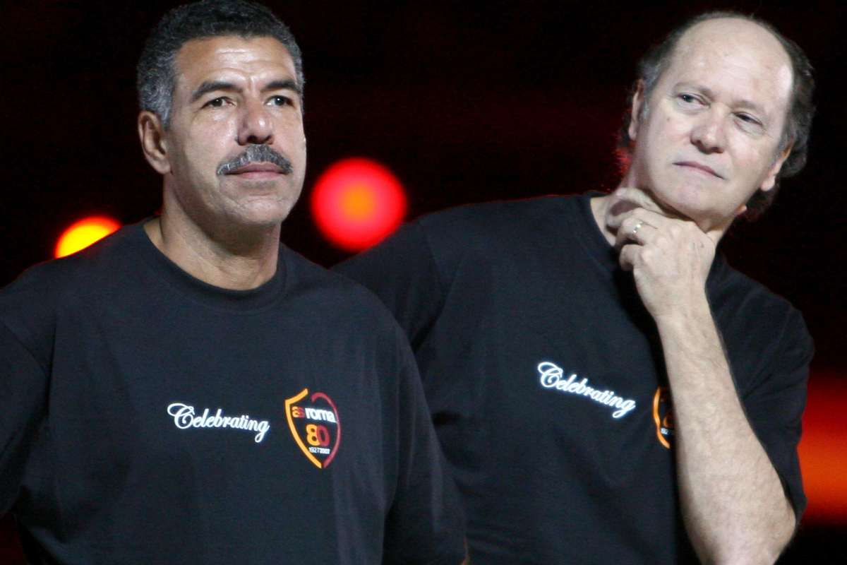 Cerezo e Falcao alla Roma