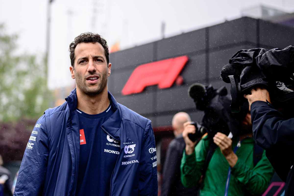Daniel Ricciardo, gara danneggiata