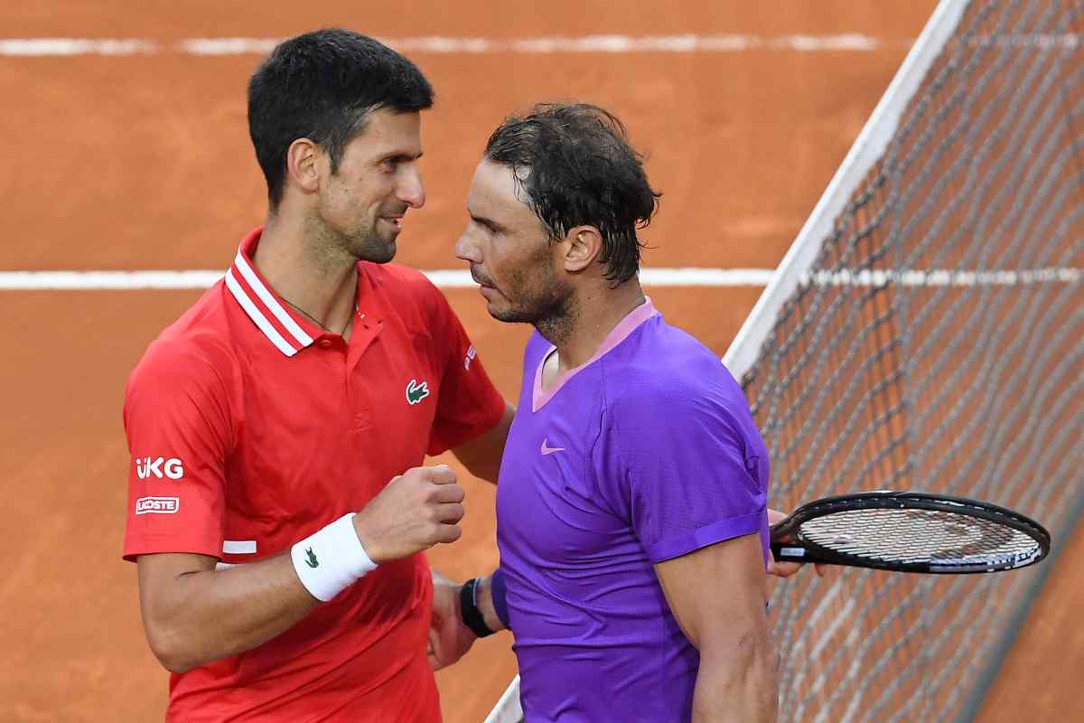 Djokovic e Nadal, il retroscena è clamoroso