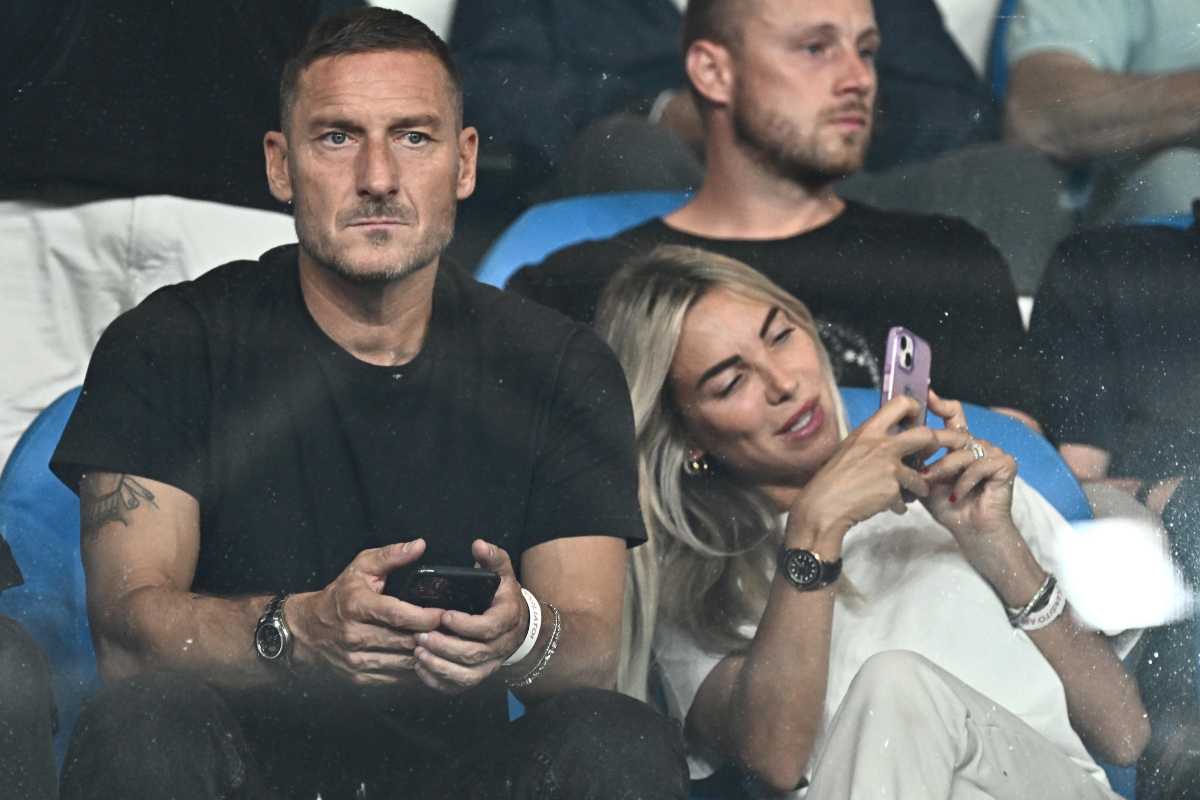 Francesco Totti, problemi con Noemi Bocchi