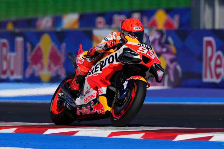 Marc Marquez e l'annuncio sul ritiro