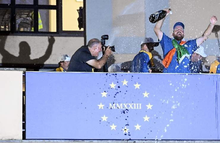 Ryder cup celebrations