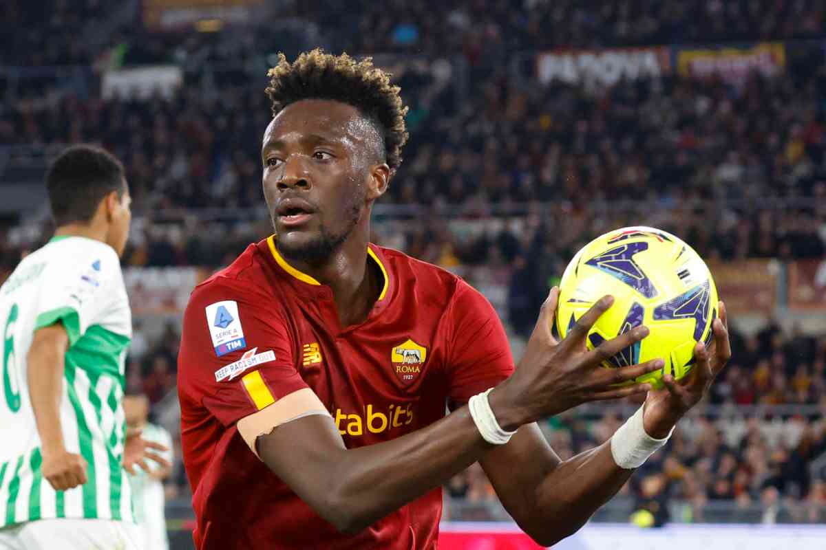 Tammy Abraham centrale Roma