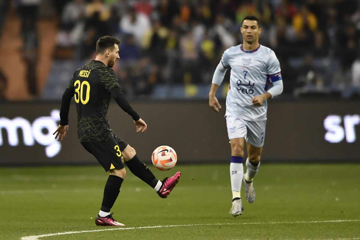 Messi e Ronaldo: match in Arabia Saudita