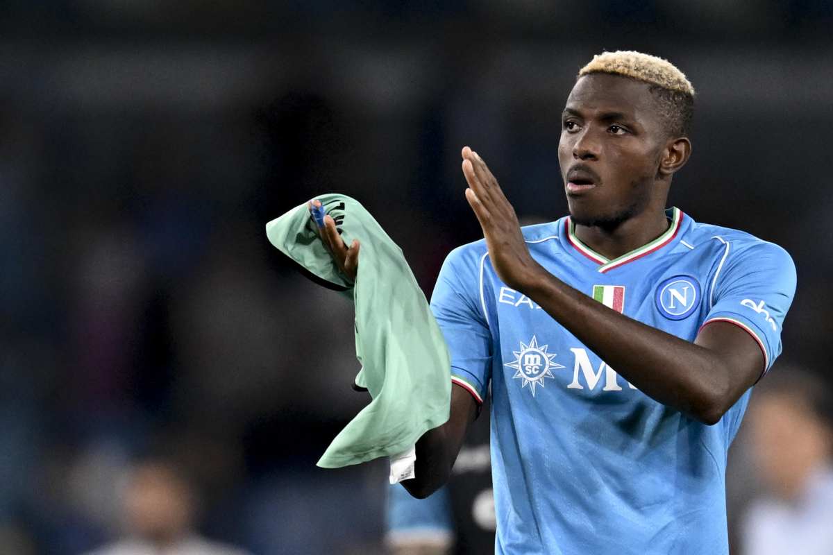 Addio al Napoli per Osimhen: il bomber ha deciso