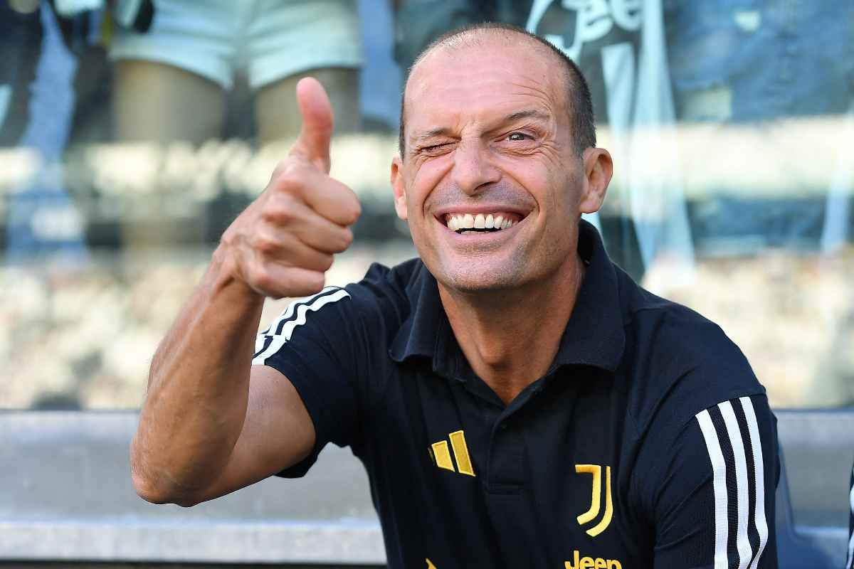 Allegri gongola: colpaccio Juventus a gennaio