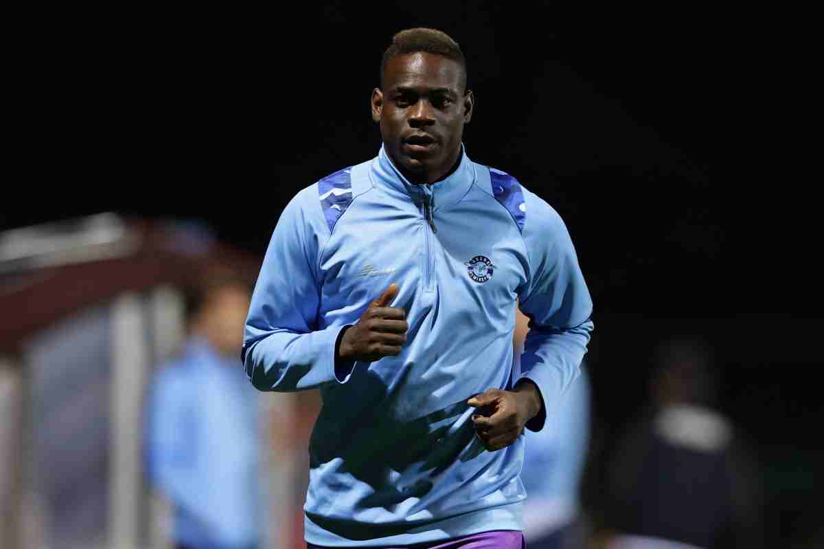 Balotelli shock in diretta