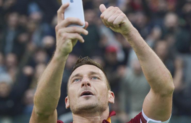 Francesco Totti selfie