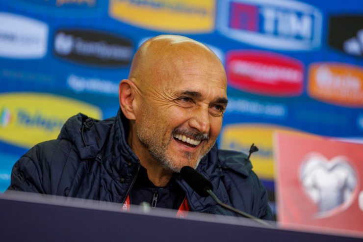 Il CT dell'Italia Luciano Spalletti