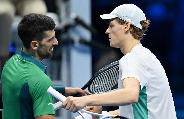 Jannik Sinner Novak Djokovic