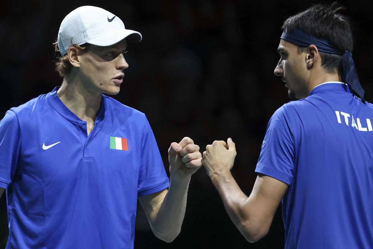 Jannik Sinner e Lorenzo Sonego Coppa Davis