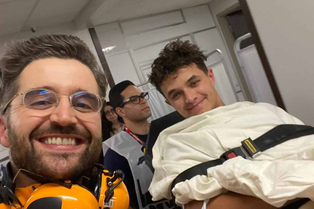 Las Vegas, Norris in ospedale