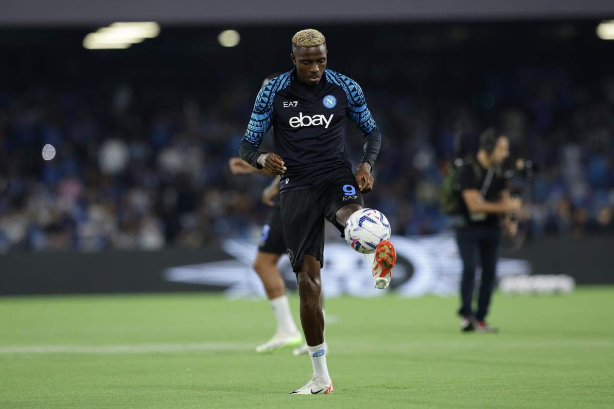 Osimhen lascia Napoli