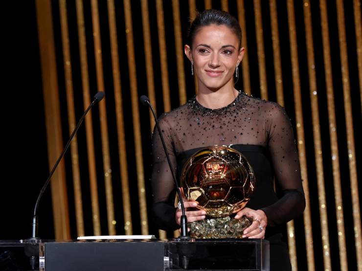 Aitana Bonmatí vince il Pallone d'Oro 2023