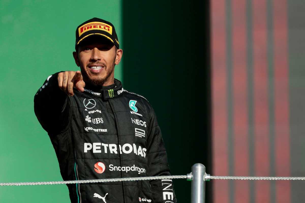 Lewis Hamilton vendita Mercedes asta Las Vegas