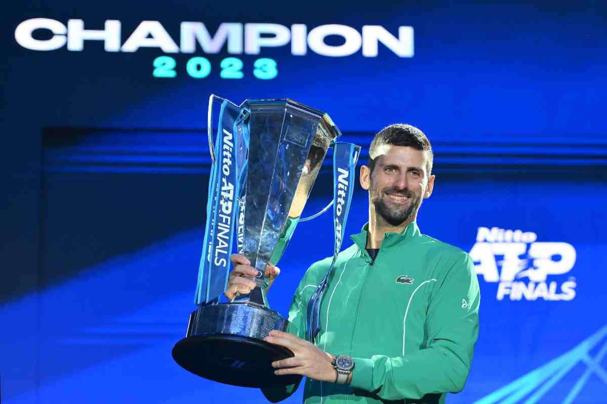 Djokovic eguaglia record Federer titoli vinti tornei cemento