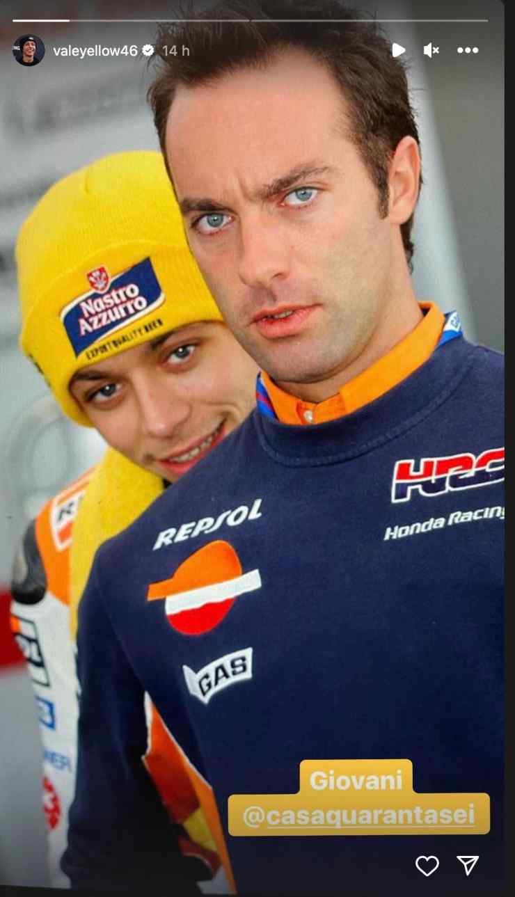 foto rossi in honda