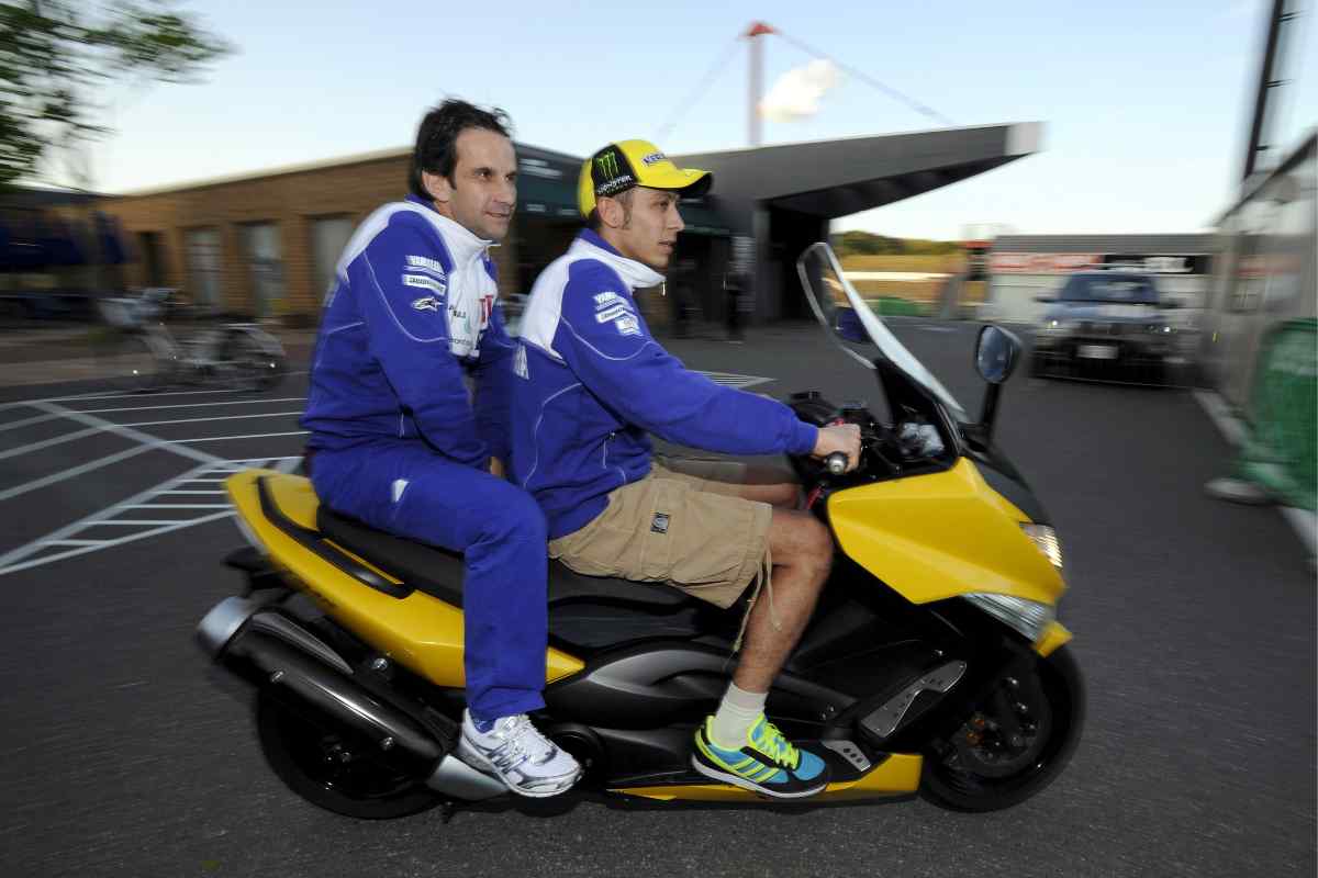 Davide Brivio e Valentino Rossi ai tempi della Yamaha: una coppia vincente