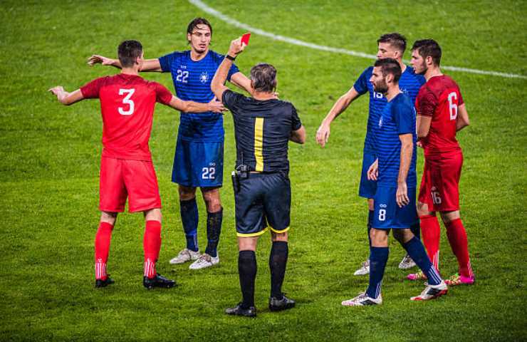 Cartellino rosso nel calcio