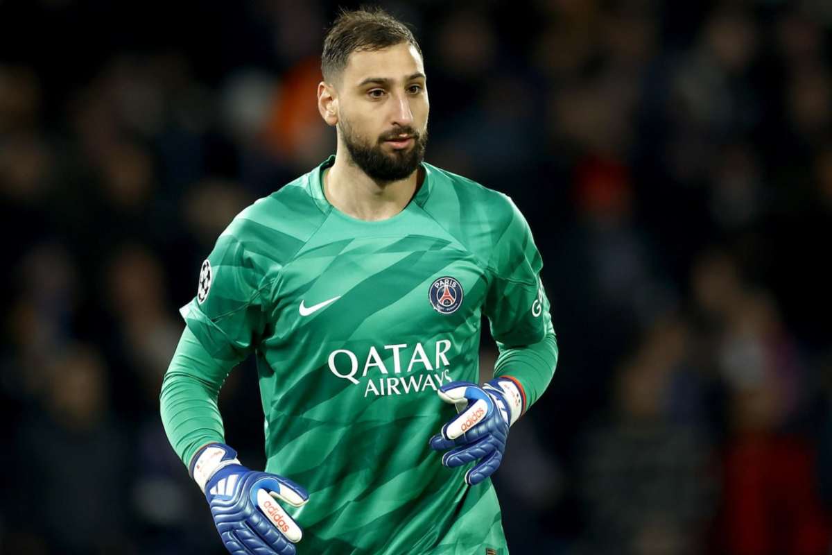 Donnarumma con la maglia del PSG