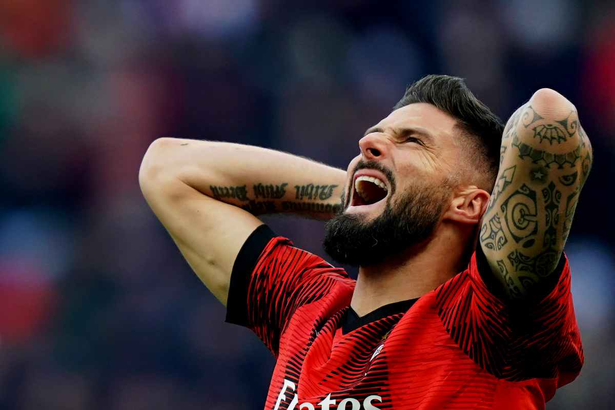 Giroud Milan rinnovo contratto addio