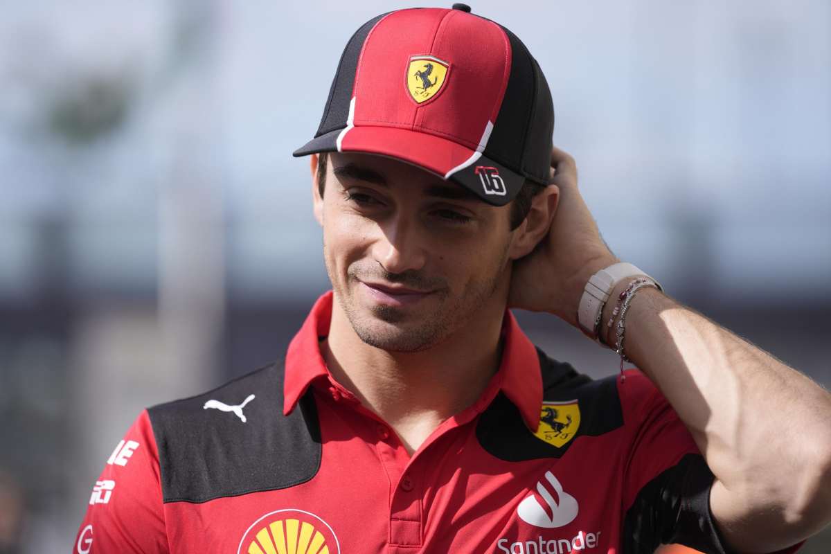 Leclerc giura amore alla Ferrari