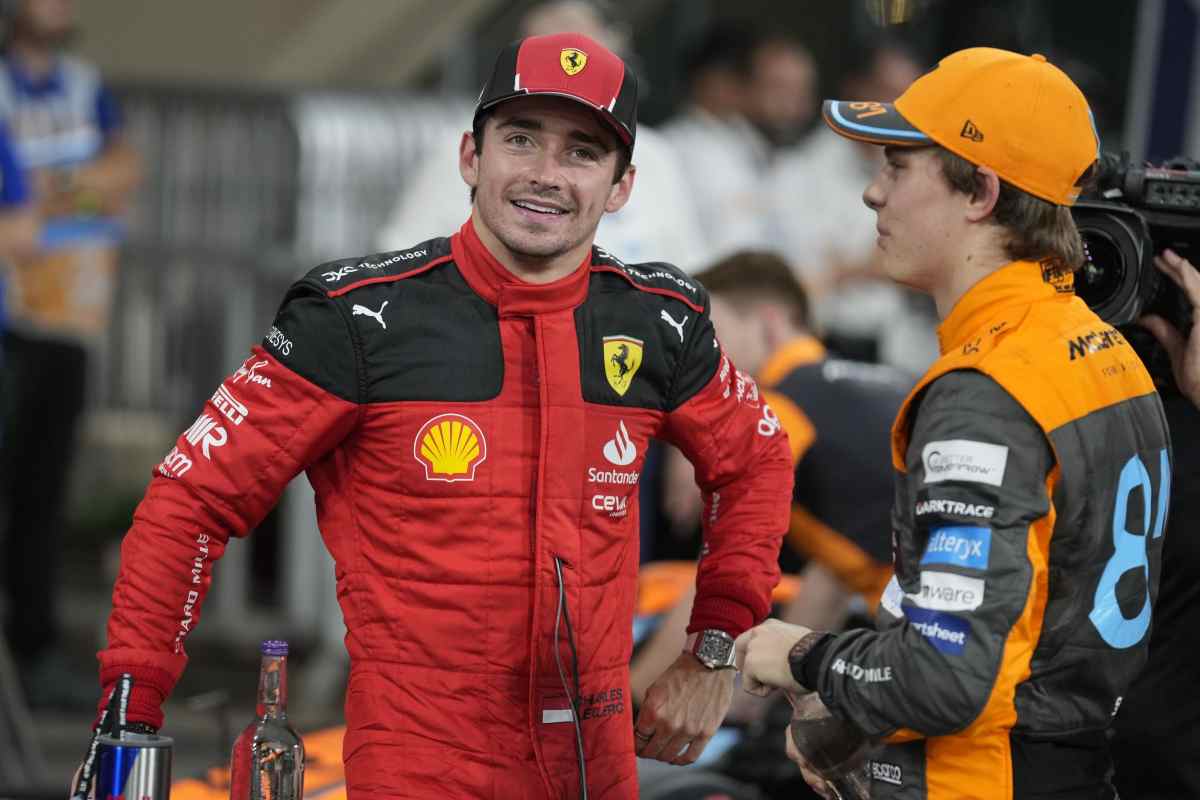 Leclerc giura amore alla Ferrari
