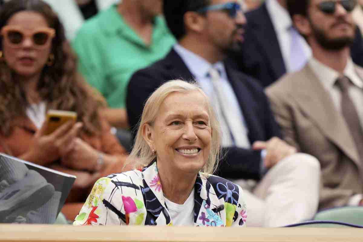 Navratilova sostiene Chris Evert