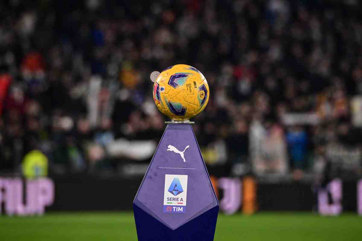 Il pallone della Serie A