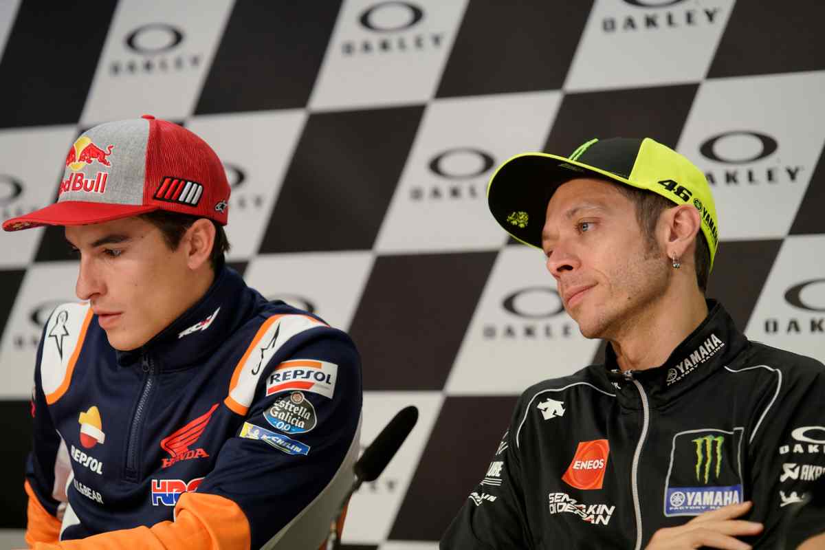 Rosssi e Marquez nemici giurati