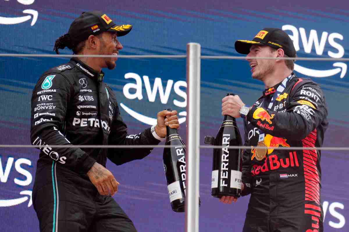 Verstappen e Hamilton nello stesso team