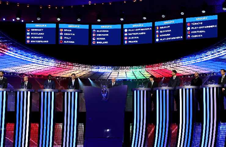 Cerimonia sorteggio Euro 2024