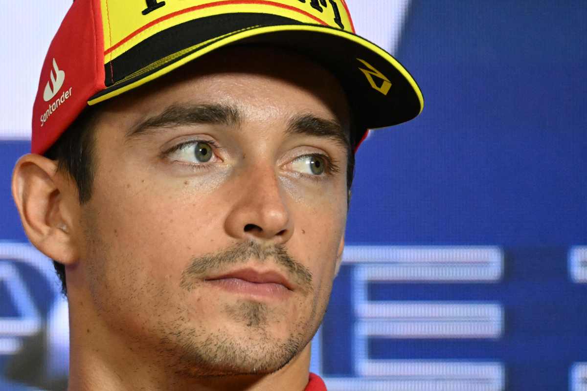 Leclerc choc nella notte Ferrari