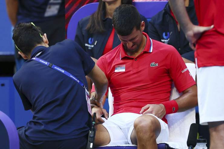 Infortunio Djokovic polso rientro Australian Open