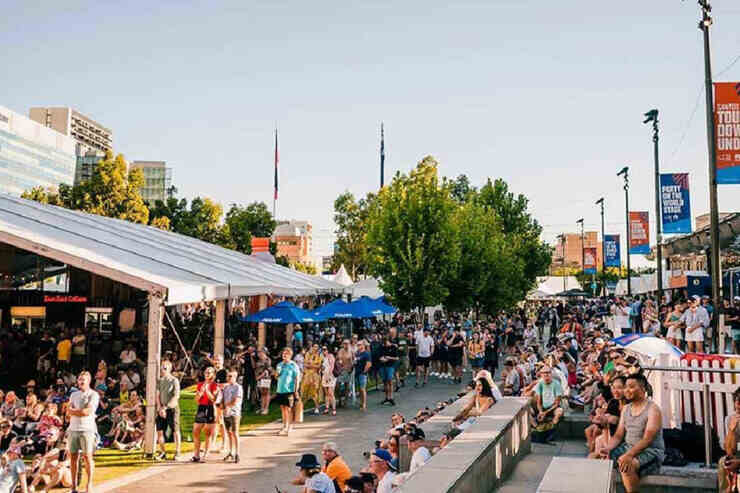 Pubblico al Tour Down Under 