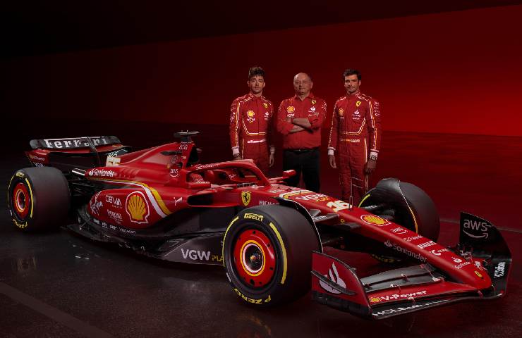 Lecerc, Sainz, Vasseur