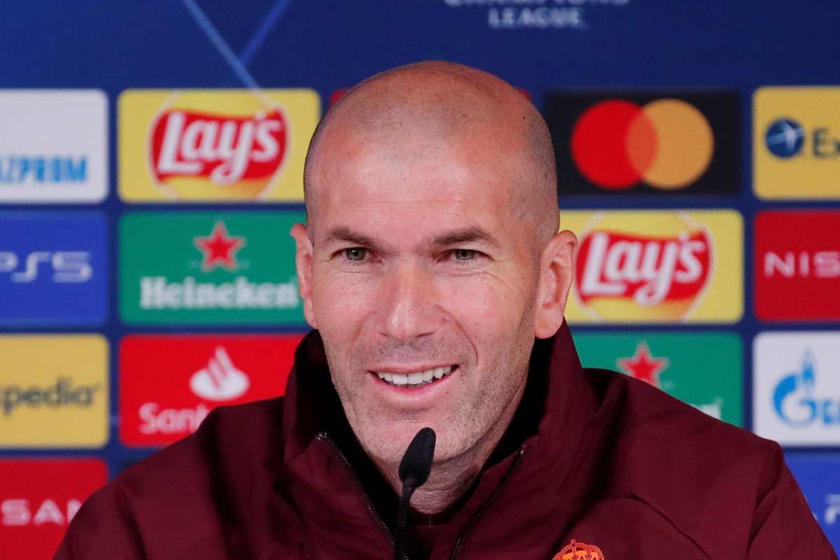 Zidane torna in panchina