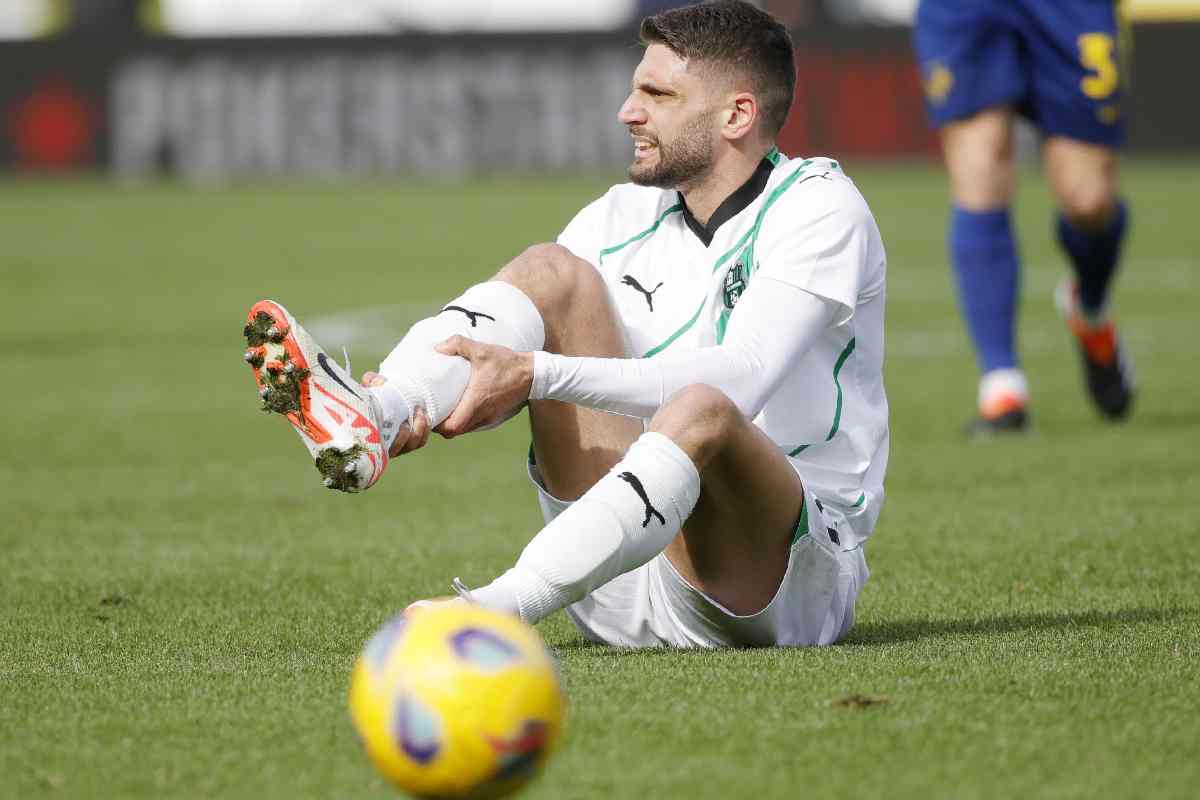 Domenico Berardi infortunio