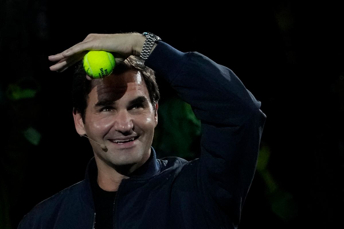Torna Federer, la gioia dei tifosi