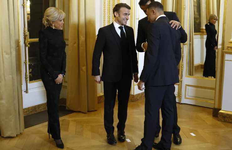 Macron Al Thani, Mbappè