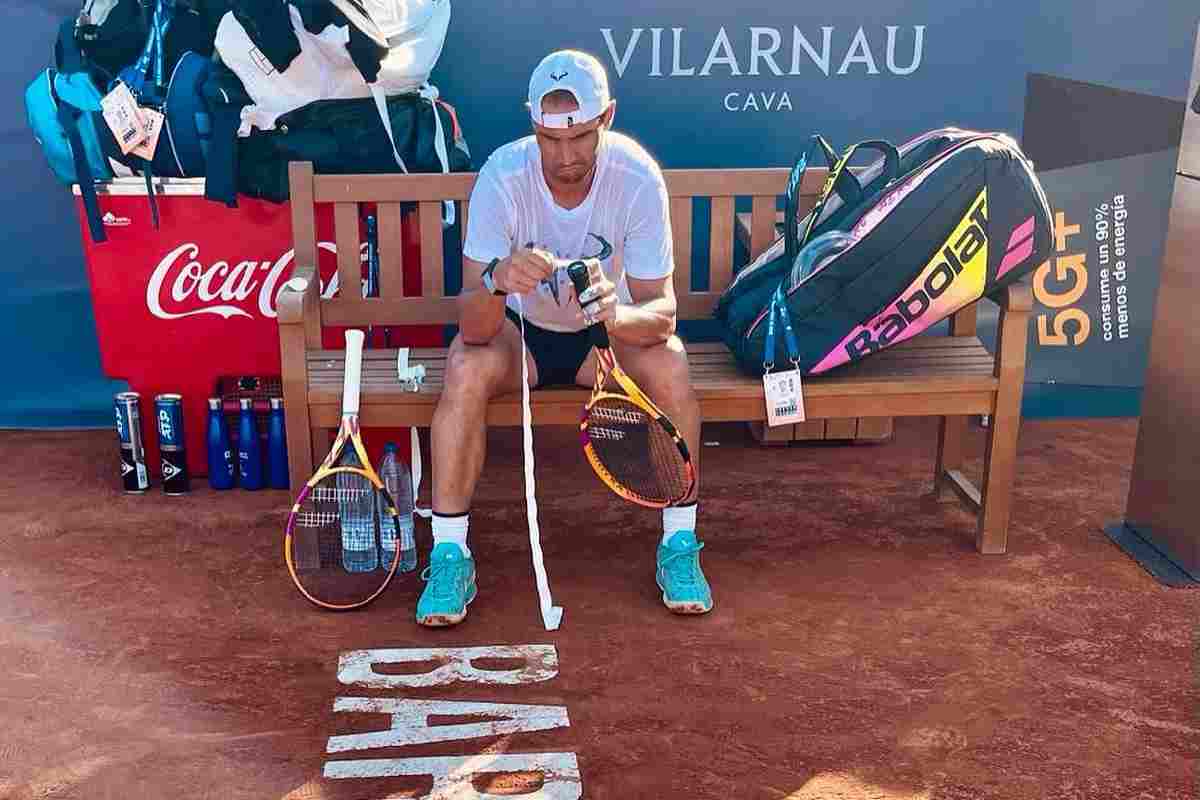 Rafael Nadal a Barcellona