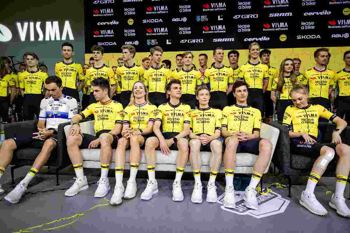 Visma presentazione squadra 2024