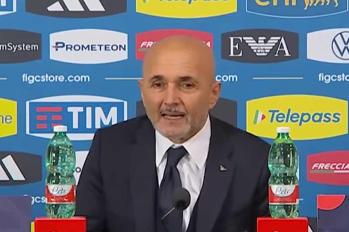 Luciano Spalletti commissario tecnico Nazionale italiana