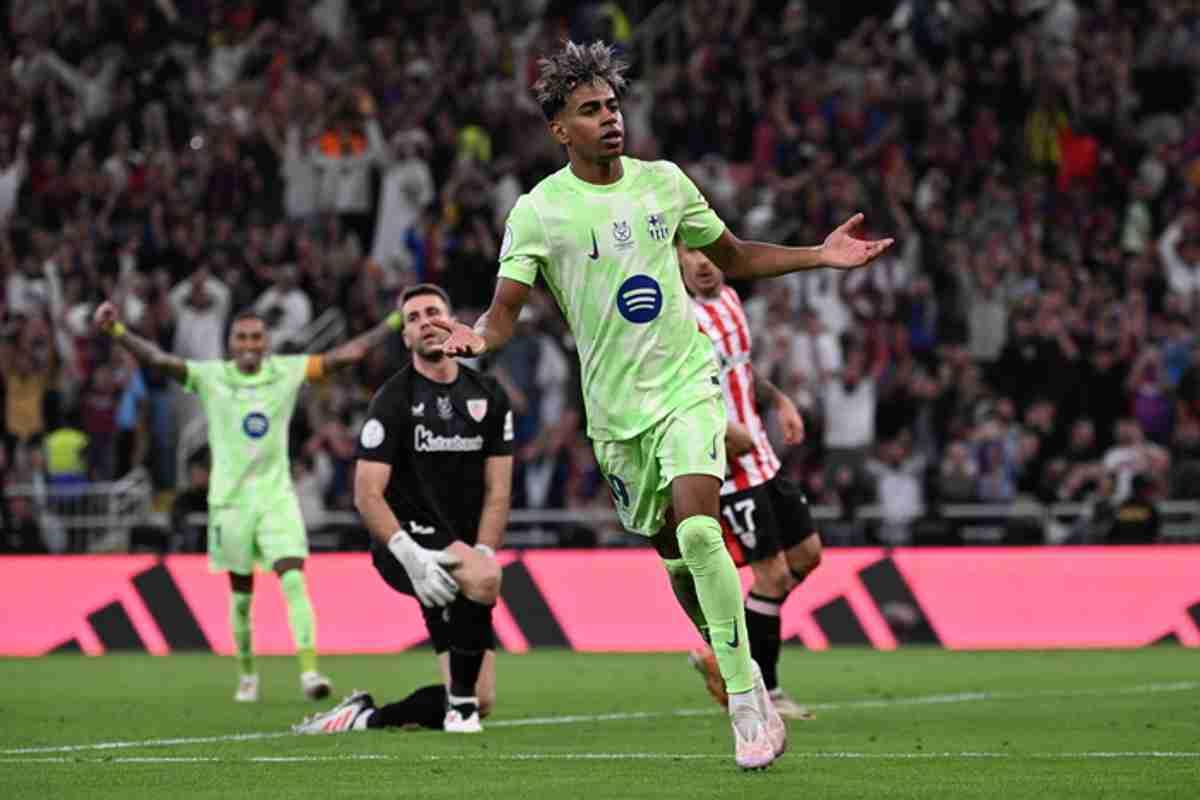 Barcellona conquista la finale della supercoppa spagnola battendo il bilbao 2-0