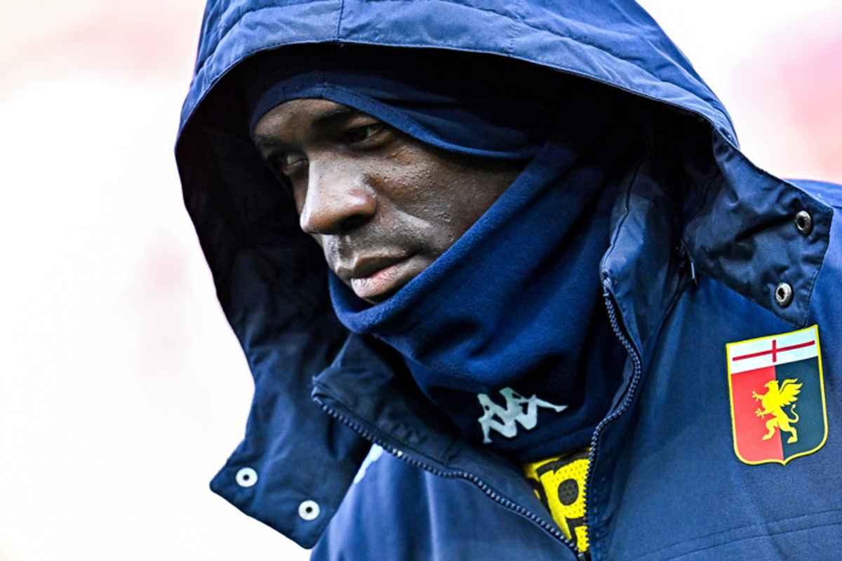 Genoa in crisi: Balotelli si aggiunge alla lista degli assenti contro la Roma