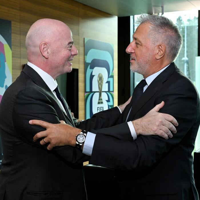 Infantino incontra il nuovo presidente della Fifpro: un passo verso il cambiamento nel calcio
