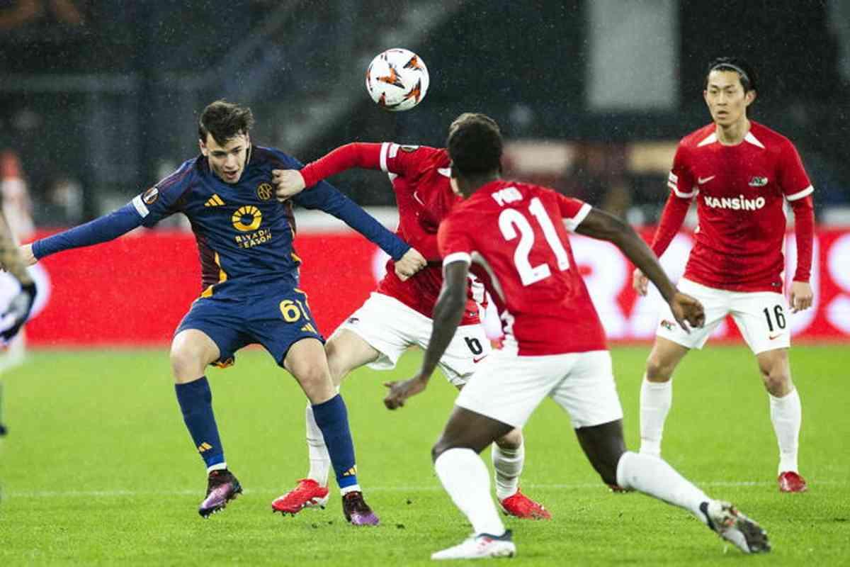 Roma sconfitta in Olanda: sfuma il sogno degli ottavi di Europa League